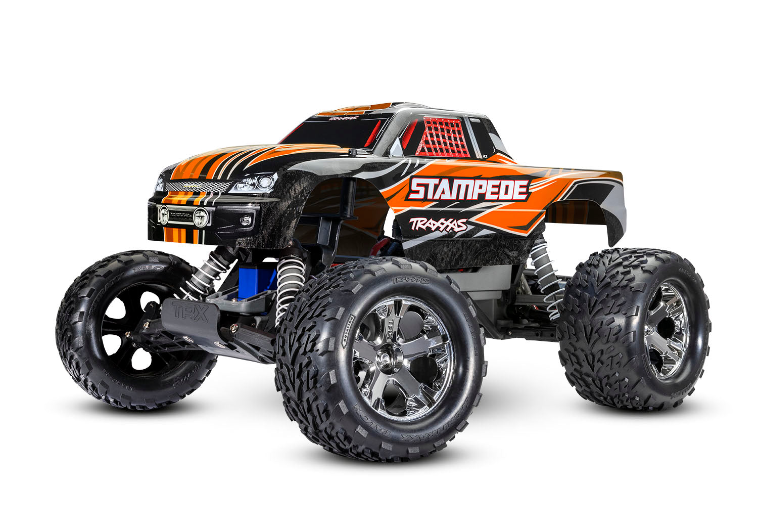Traxxas Stampede: 1/10 Scale Monster Truck w/USB-C Orange