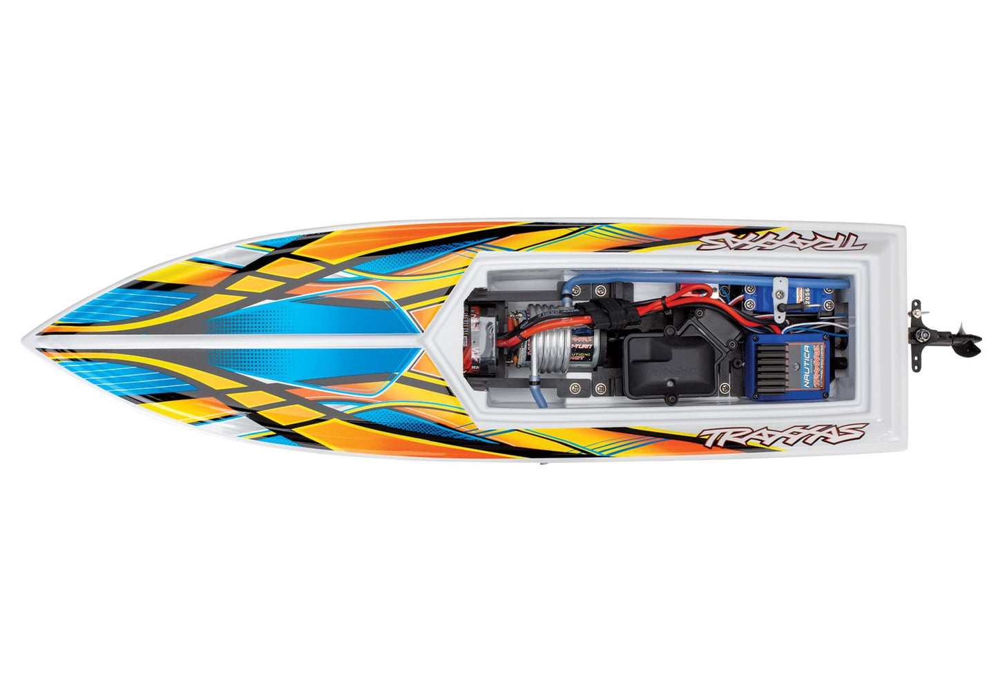 38104-8 Blast Race Boat USBC Orange