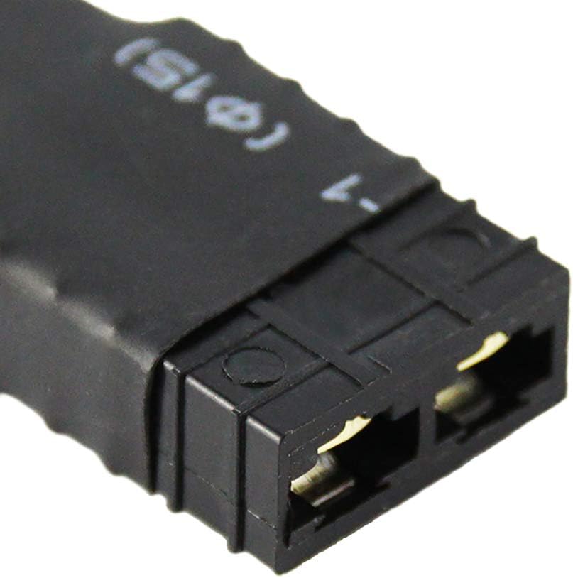 Male T-Plug to Female TR Connector Battery Adapter