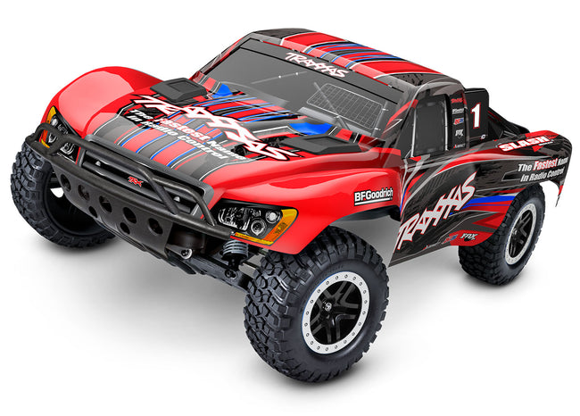 58134-4 Slash 2WD BL-2s: 1/10 Scale Short Course Truck Red