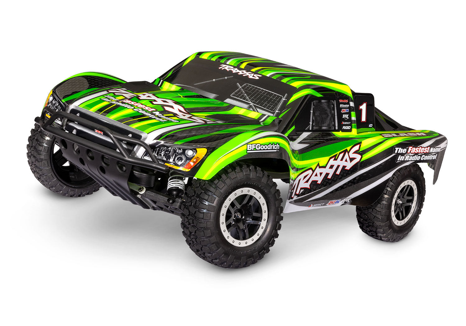 58234-8 Traxxas Slash 2WD XL-5 with Battery USB-C Charger Green