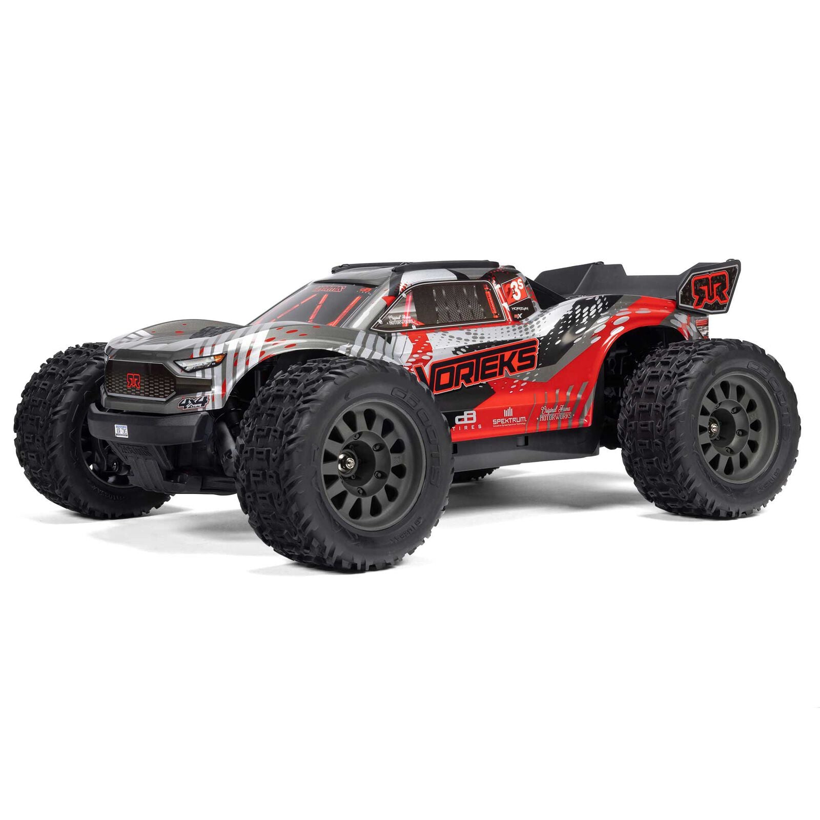 ARRMA 1/10 VORTEKS 223S DSC 4X4 RTR Brushless Stadium Truck, Red