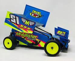 McAllister Racing Placerville Sprint Body (Complete with Wings) 7x7 #430