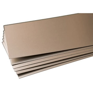 Tin Coated Sheet: 0.013" Thick x 4" Wide x 10" Long