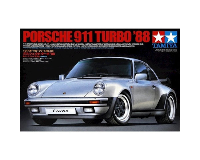 1/24 '88 Porsche 911 Turbo Plastic Model