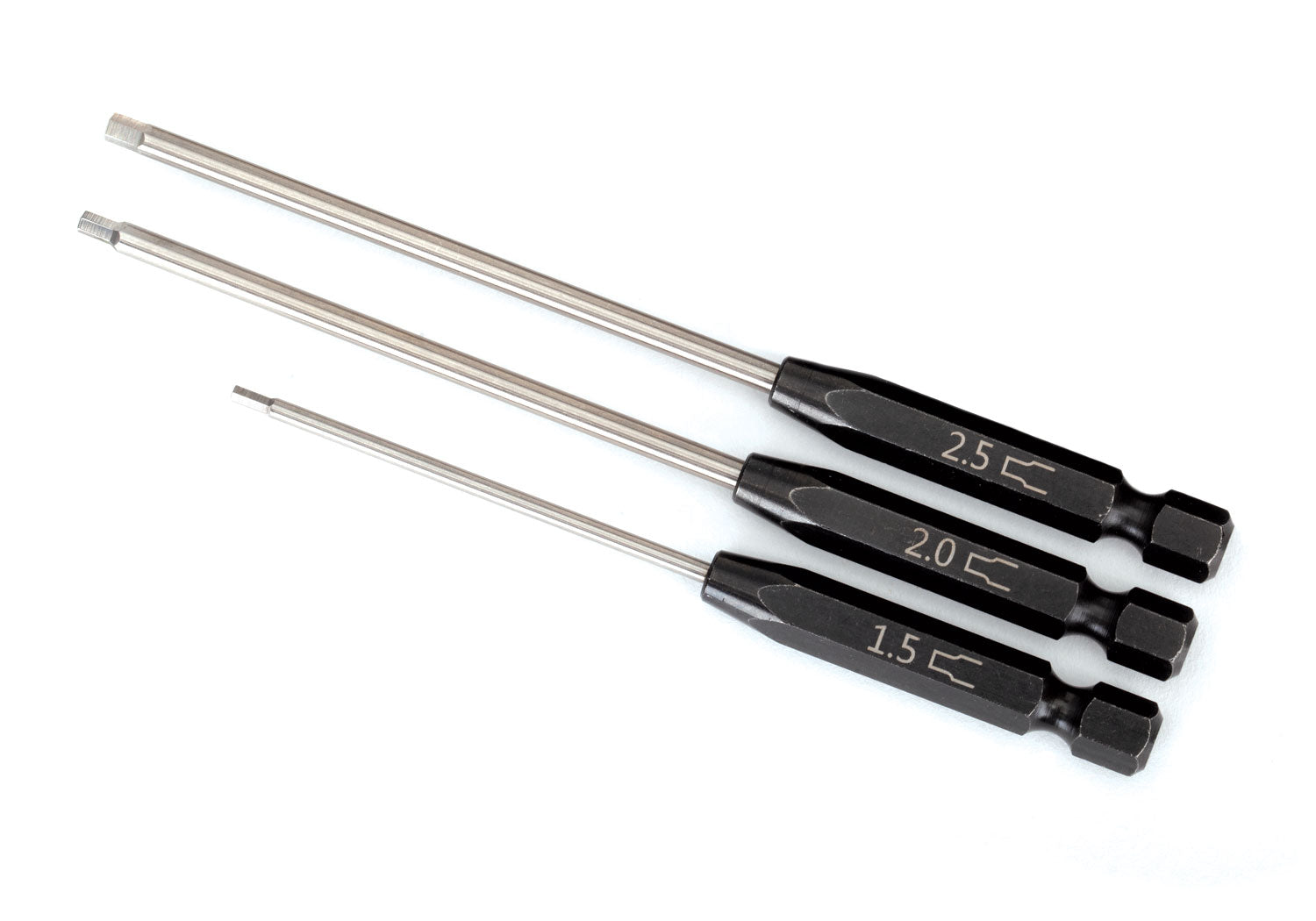 8715 Speed Bit Set, hex driver, 3-piece straight – Superstition