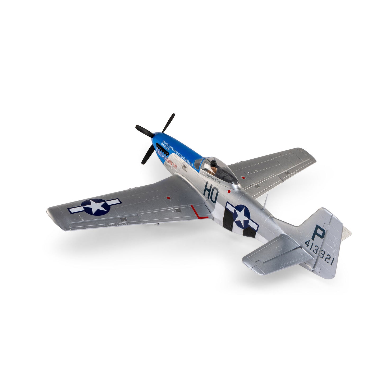 P-51D Mustang 1.2m BNF Basic with AS3X and SAFE Selec