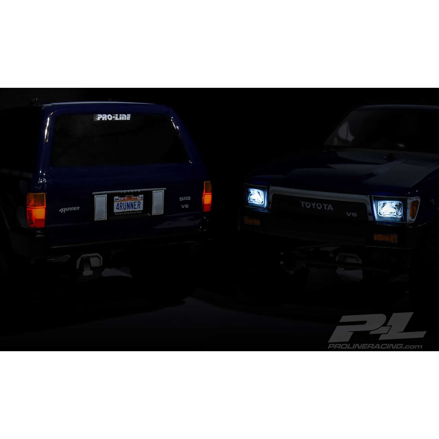1/10 Pro-Line Universal pro-Line LED Headlight & Tail Light Kit for Crawler Bodies