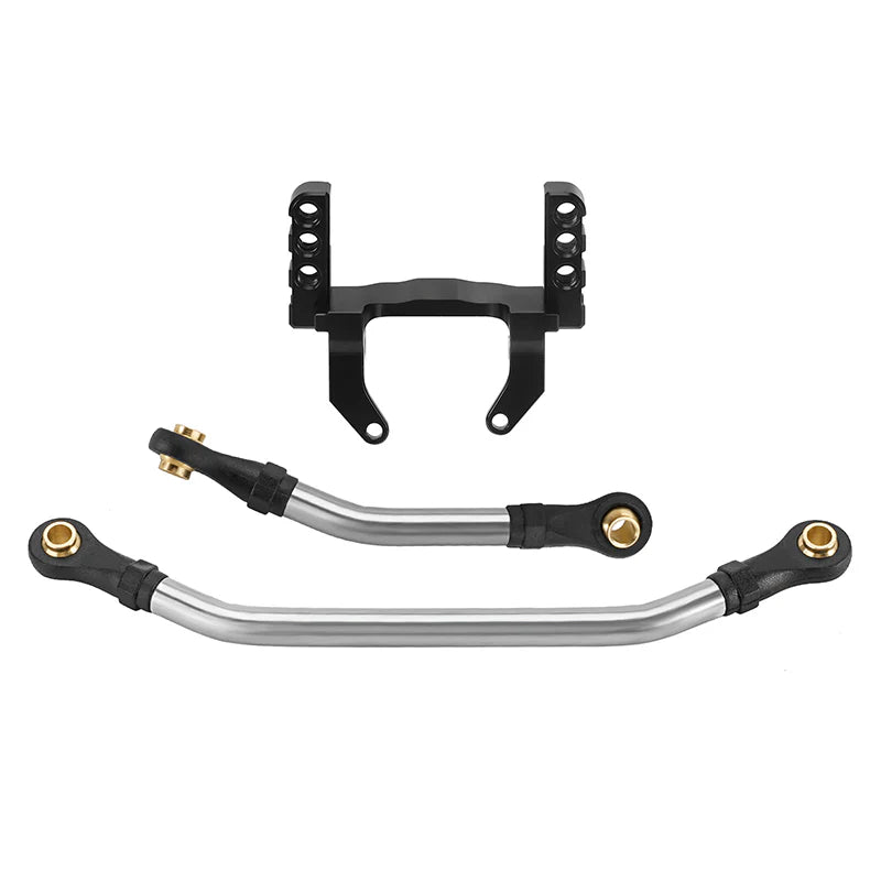 INJORA Lay Down Servo Mount & Steering Links for 1/18 TRX4M Stock Axle