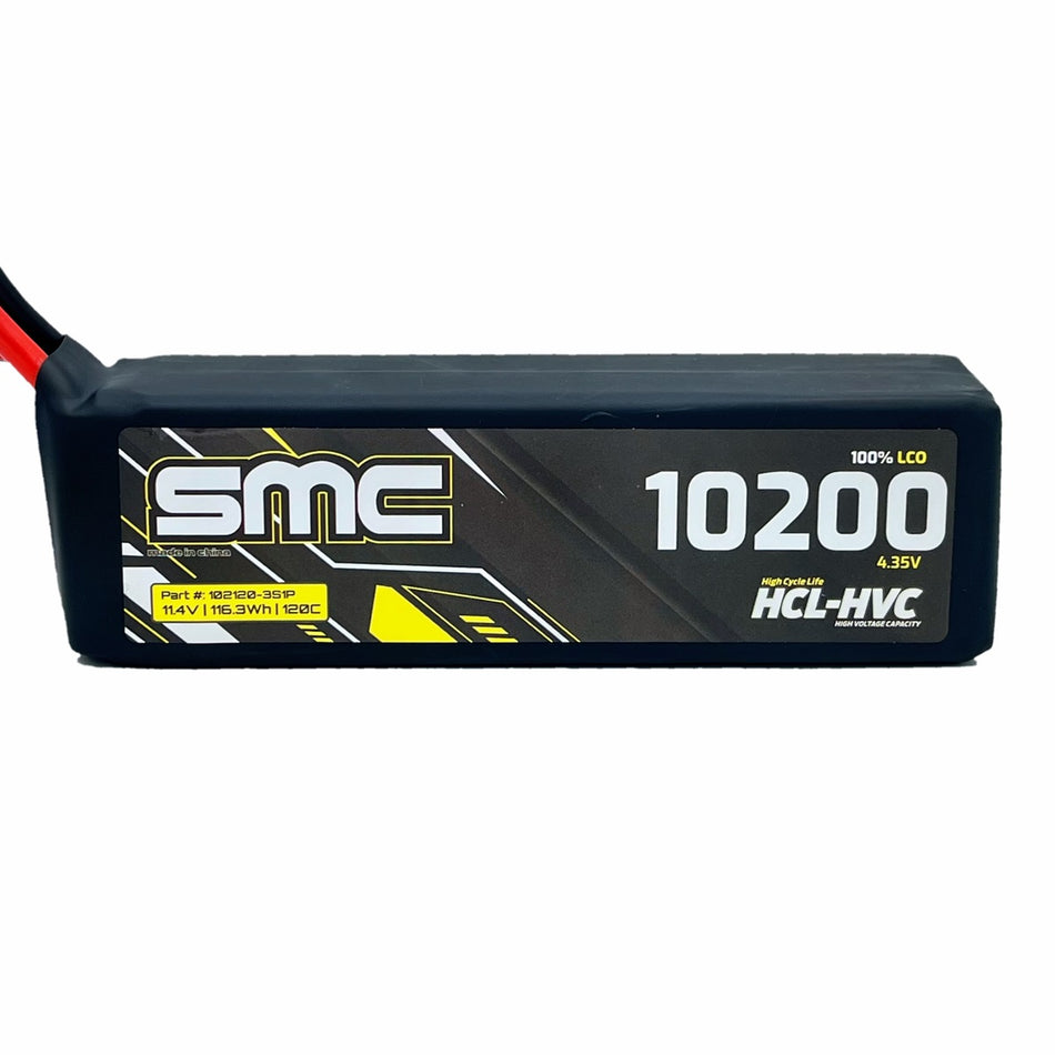 SMC HCL-HVC 11.4V-10200mAh 120C G10 Protection Plates EC5
