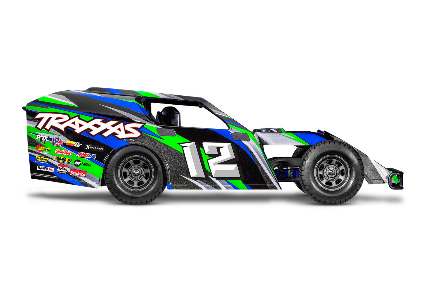 104354-74 Slash Modified 1/10 scale Dirt Oval racer BL-2s BL-2s Green