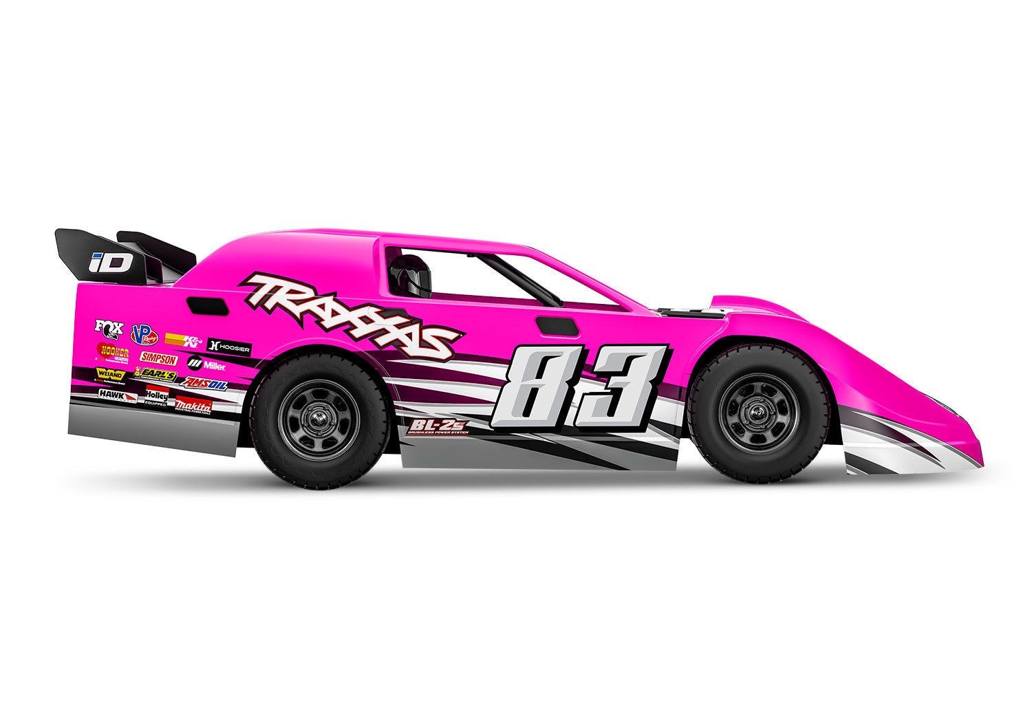 104364-74 Traxxas Slash Late Model BL-2s Pink – Superstition Hobbies