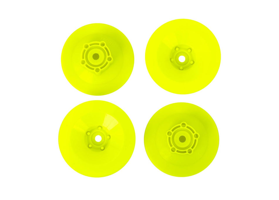 Traxxas 10457-YLW Wheel Discs — Yellow (4)