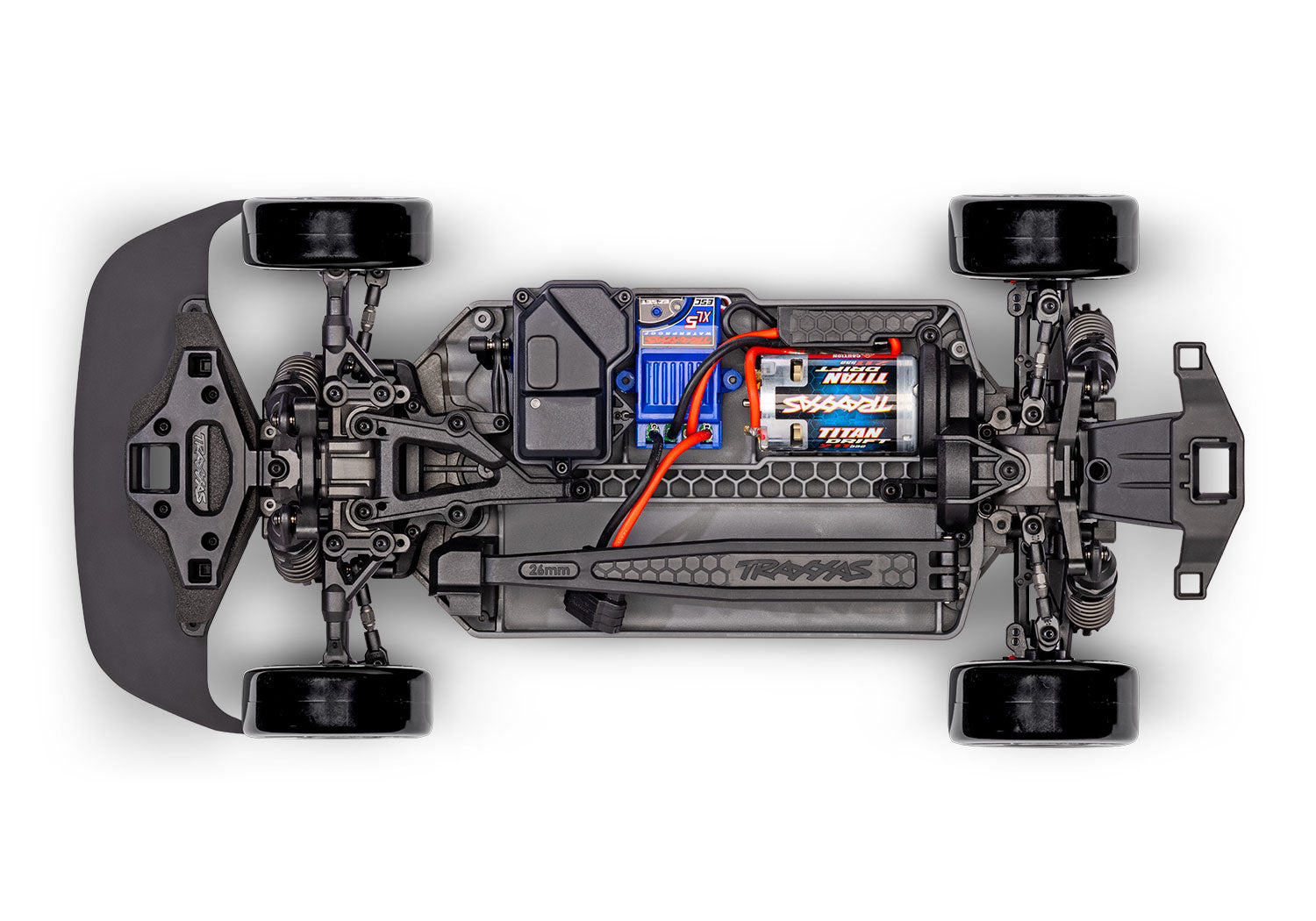 105247-4 TRAXXAS 4-Tec Drift Nissan 240SX Black – Superstition Hobbies