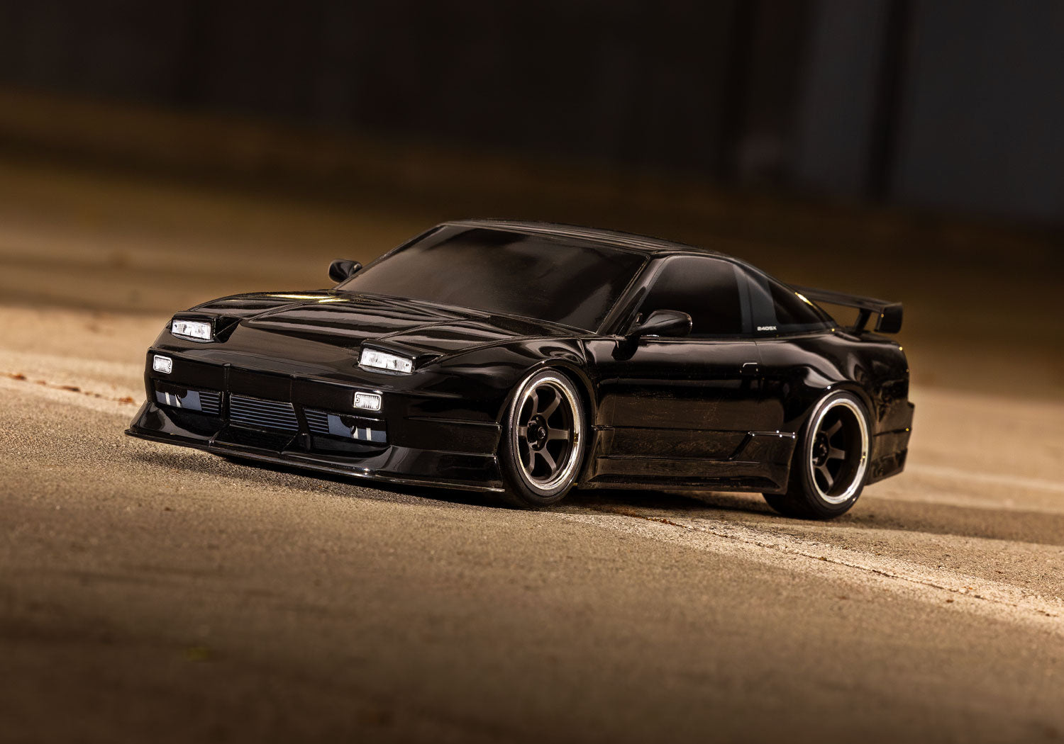 105247-4 TRAXXAS 4-Tec Drift Nissan 240SX Black – Superstition Hobbies