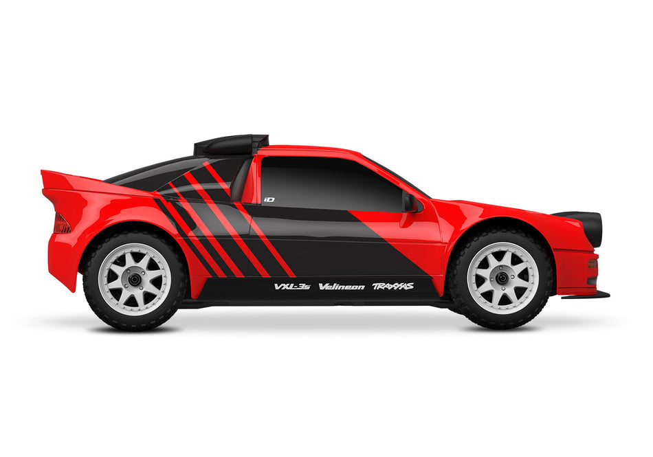 108046-1 Traxxas Mini Rally VXL Ford RS200 RED