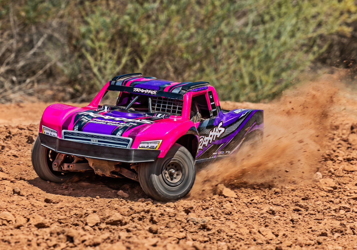 108164-1 Traxxas Mini Slash 4X4 1/16 Scale Short Course Truck