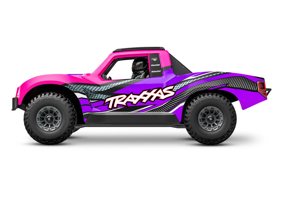 108164-1 Traxxas Mini Slash 4X4 1/16 Scale Short Course Truck – Pink