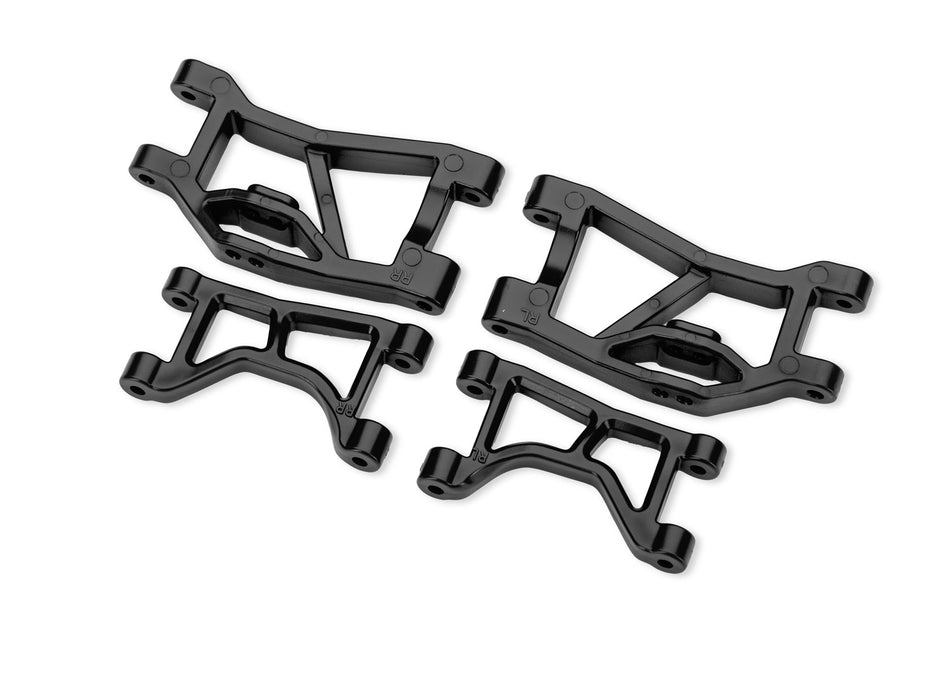 10830 Traxxas Black Rear Upper & Lower Suspension Arms (L&R)