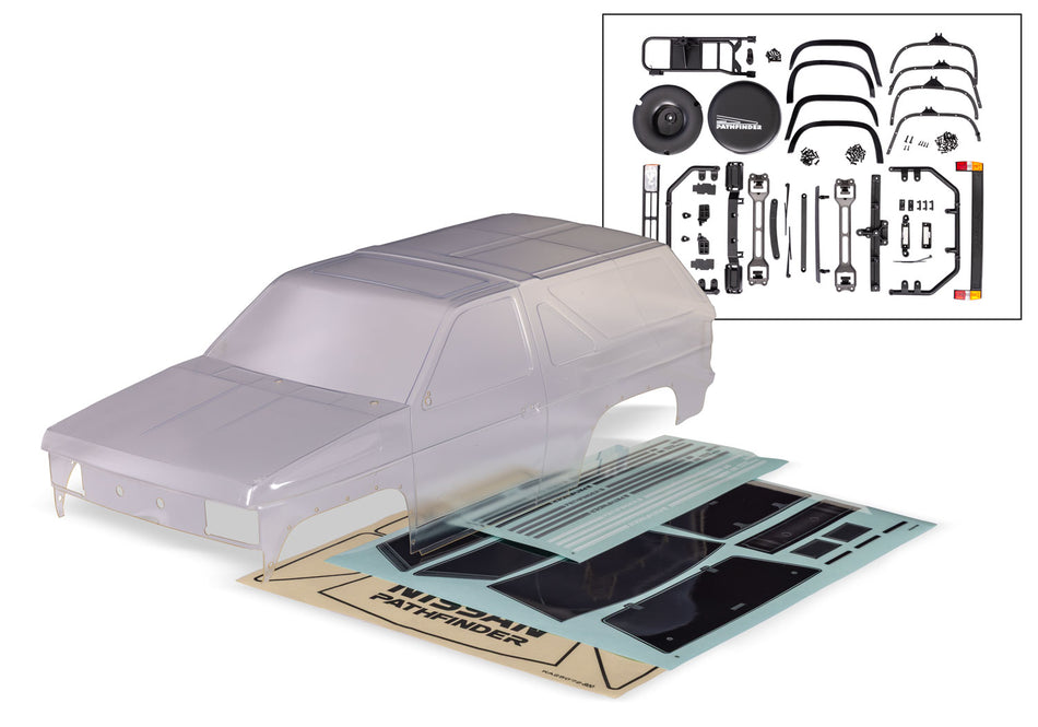 Traxxas 11011 Nissan Pathfinder Clear Body — TRX-4