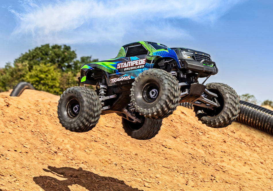 Traxxas 136454-4 Stampede 2WD Brushless Green