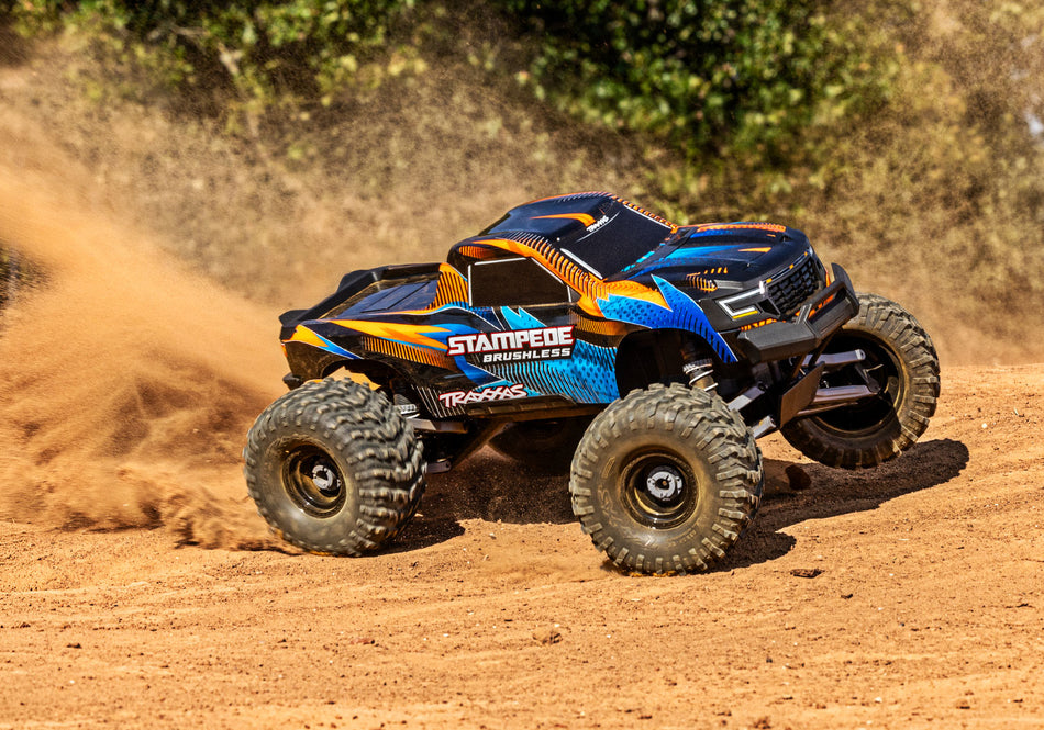 Traxxas 136454-4 Stampede 2WD Brushless Orange