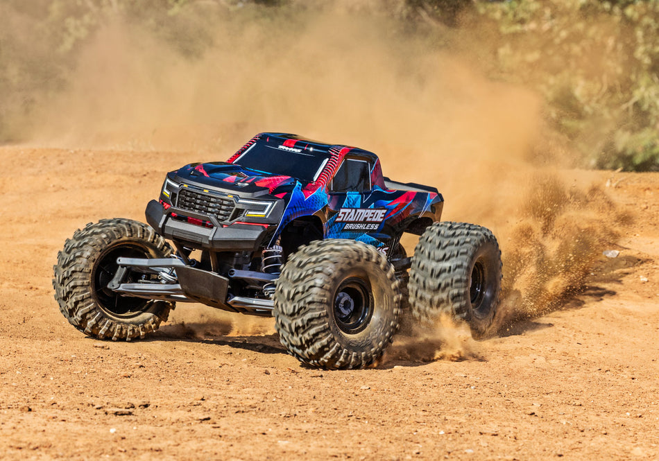 Traxxas 136454-4 Stampede 2WD Brushless Red