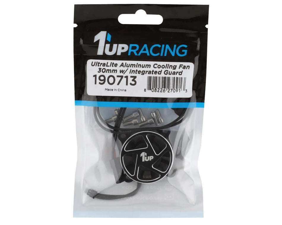 1UP Racing UltraLite 30mm High-Speed Cooling Fan Black 1UP190713