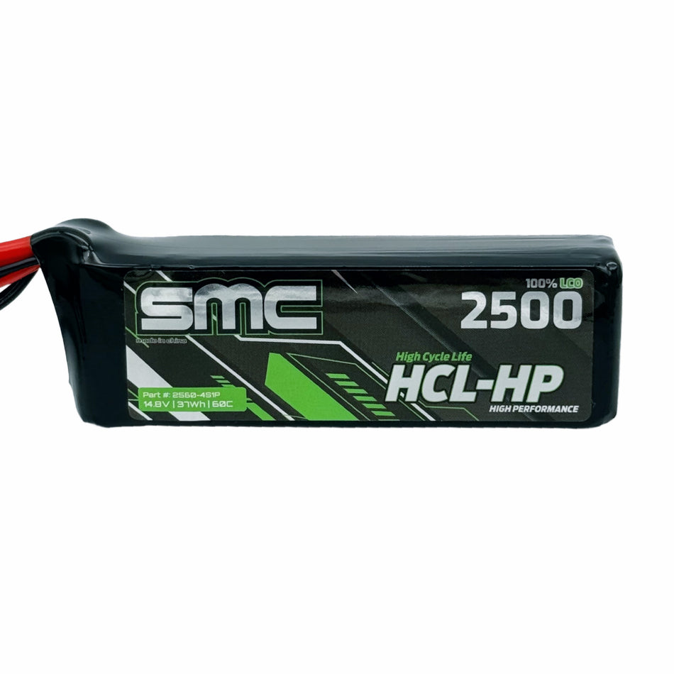 SMC HCL-HP 14.8V-2500mAh-60C Flight Pack