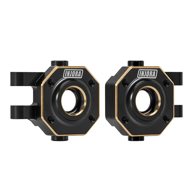 IINJORA Brass Steering Knuckles and Counterweight for 1/18 TRX4M