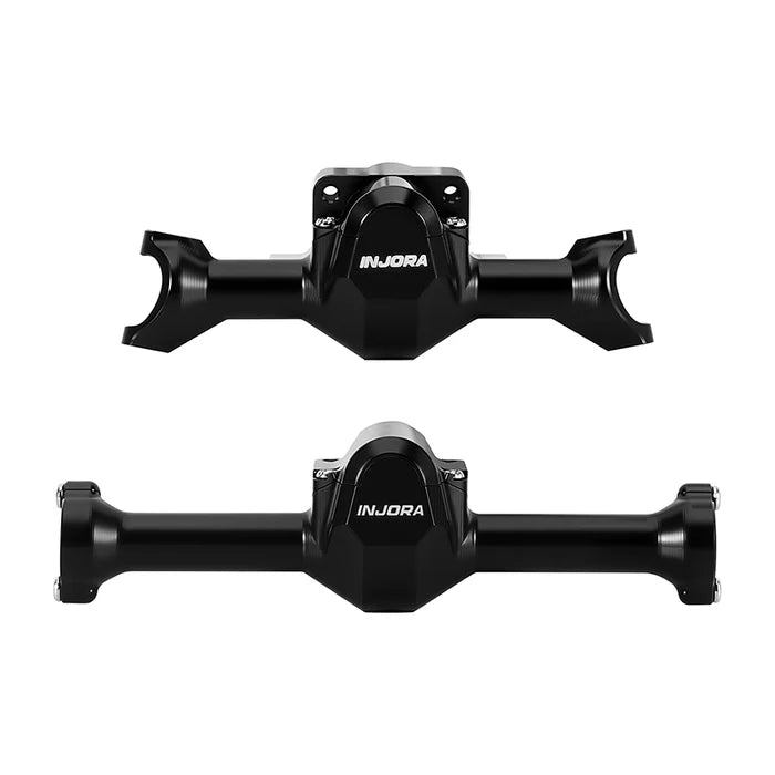 INJORA Aluminum Front & Rear Axle Housings for Axial SCX30 – SCX30-10BK