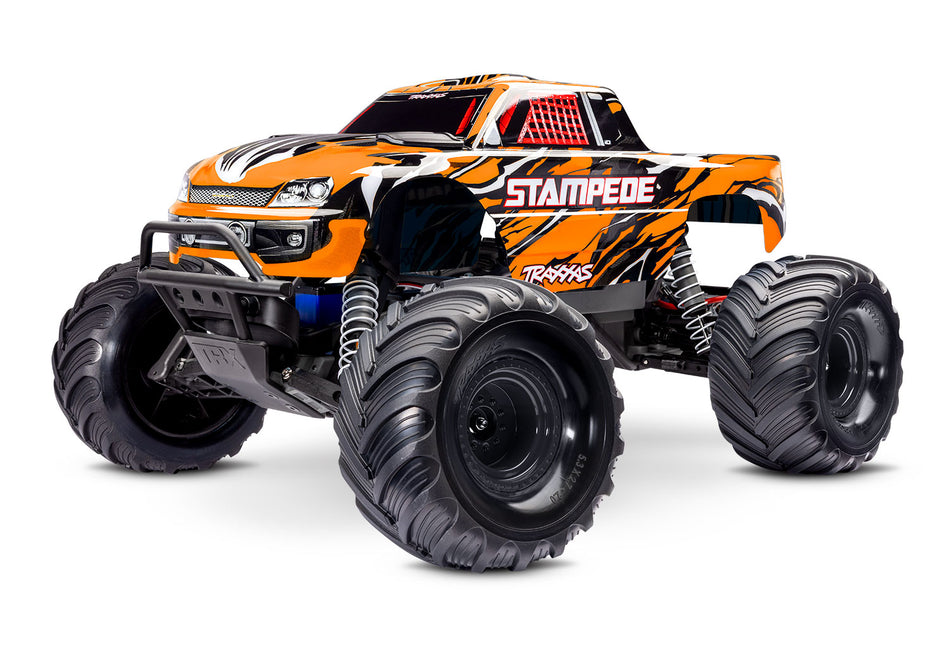 Traxxas 36254-8-ORNG Stampede 2WD XL-5 1/10 Monster Truck RTR with Battery Orange