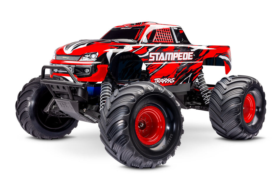 Traxxas 36254-8-REDX Stampede 2WD XL-5 1/10 Monster Truck RTR with Battery Red