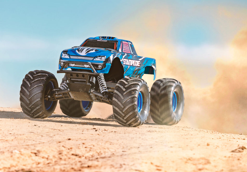 Traxxas 36254-8-BLUEX Stampede 2WD XL-5 1/10 Monster Truck RTR with Battery Blue