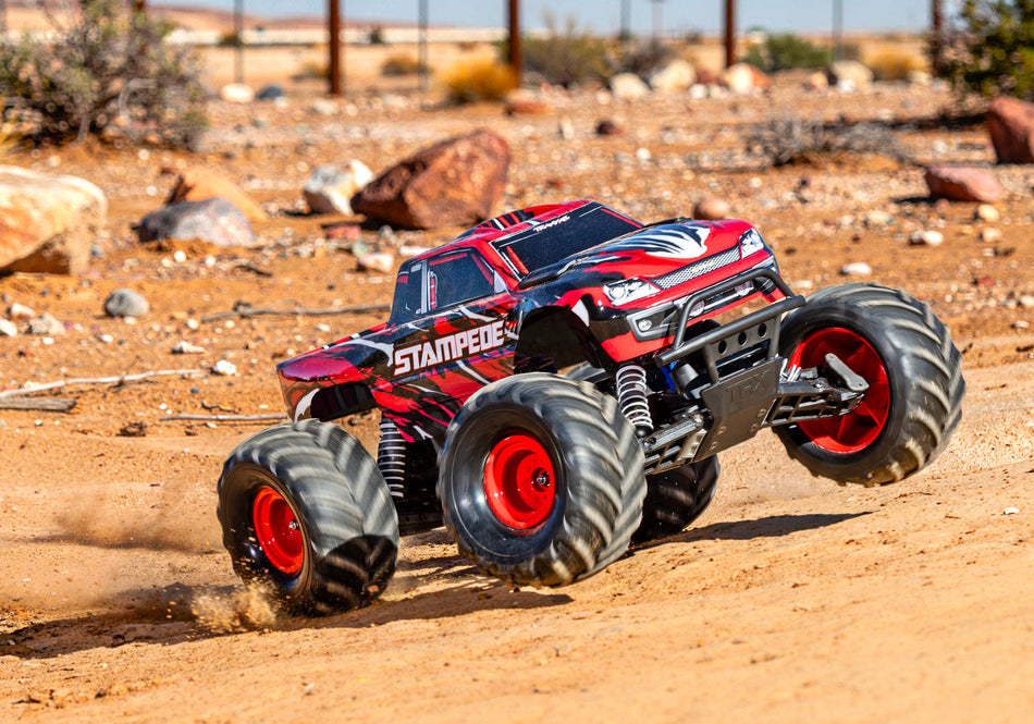 Traxxas 36254-8-REDX Stampede 2WD XL-5 1/10 Monster Truck RTR with Battery Red