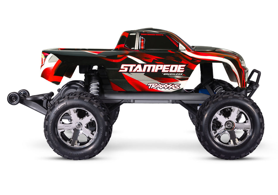 Stampede 2WD BL-2s HD Red