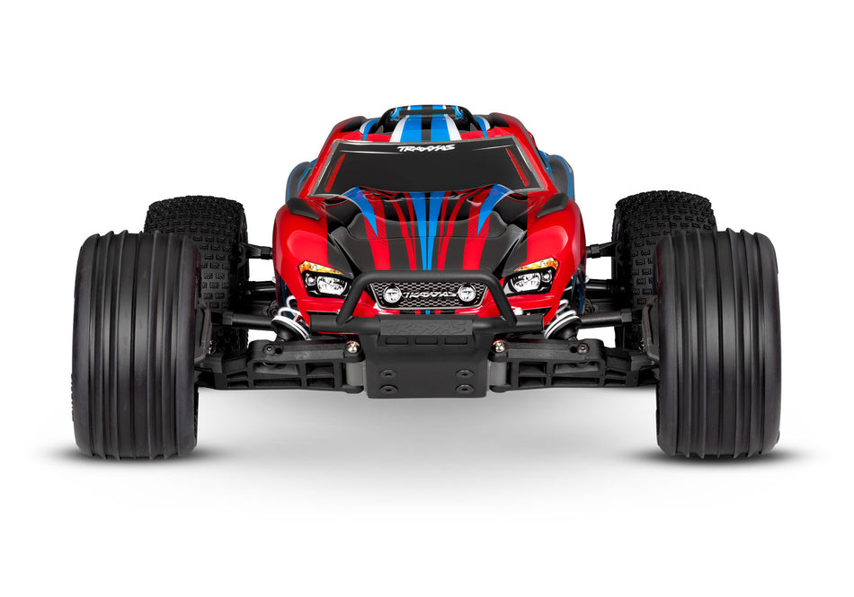 37254-8 Rustler 2WD HD w/USB-C RED