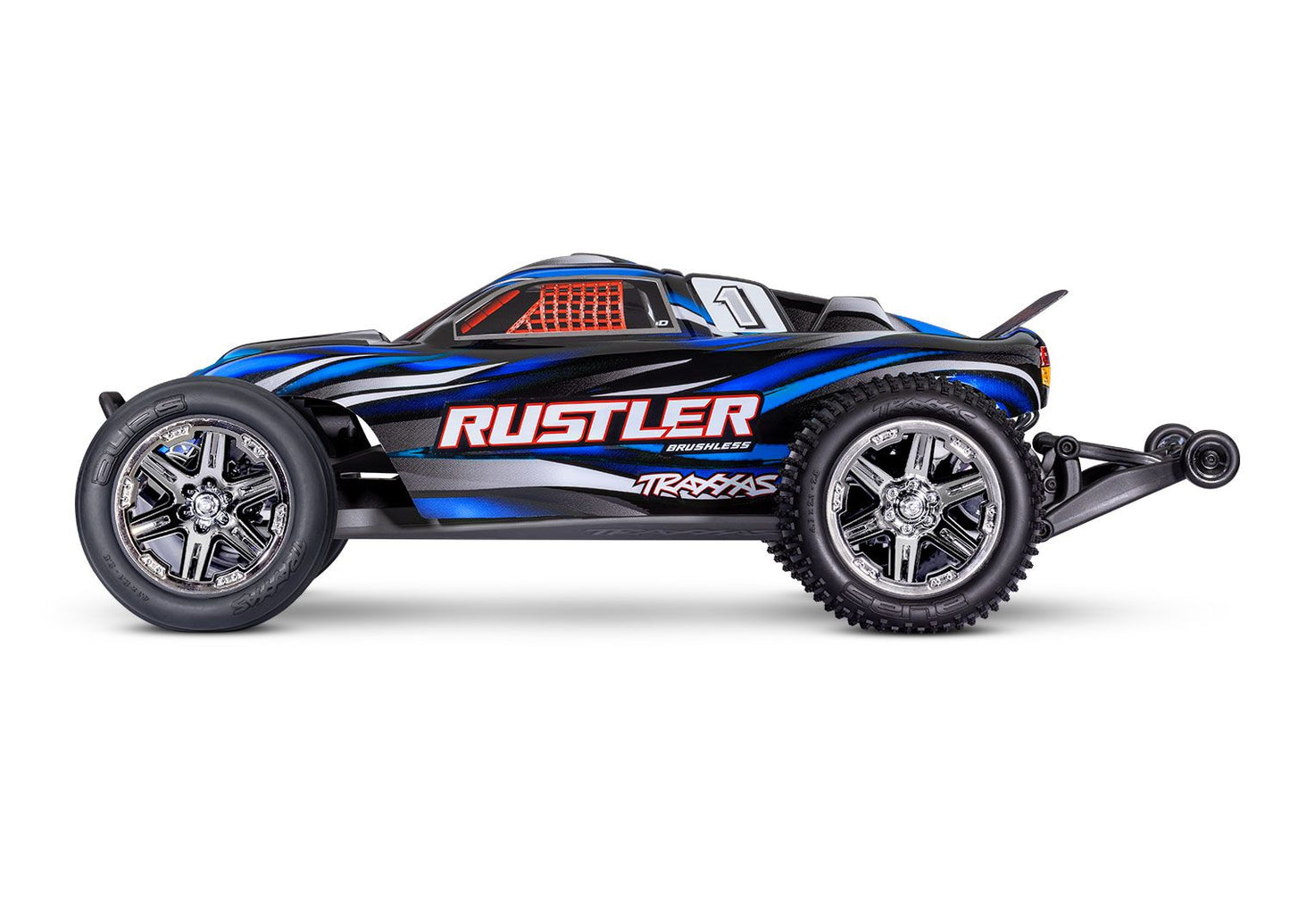 37354-4-BLUE Rustler 2WD BL-2s HD