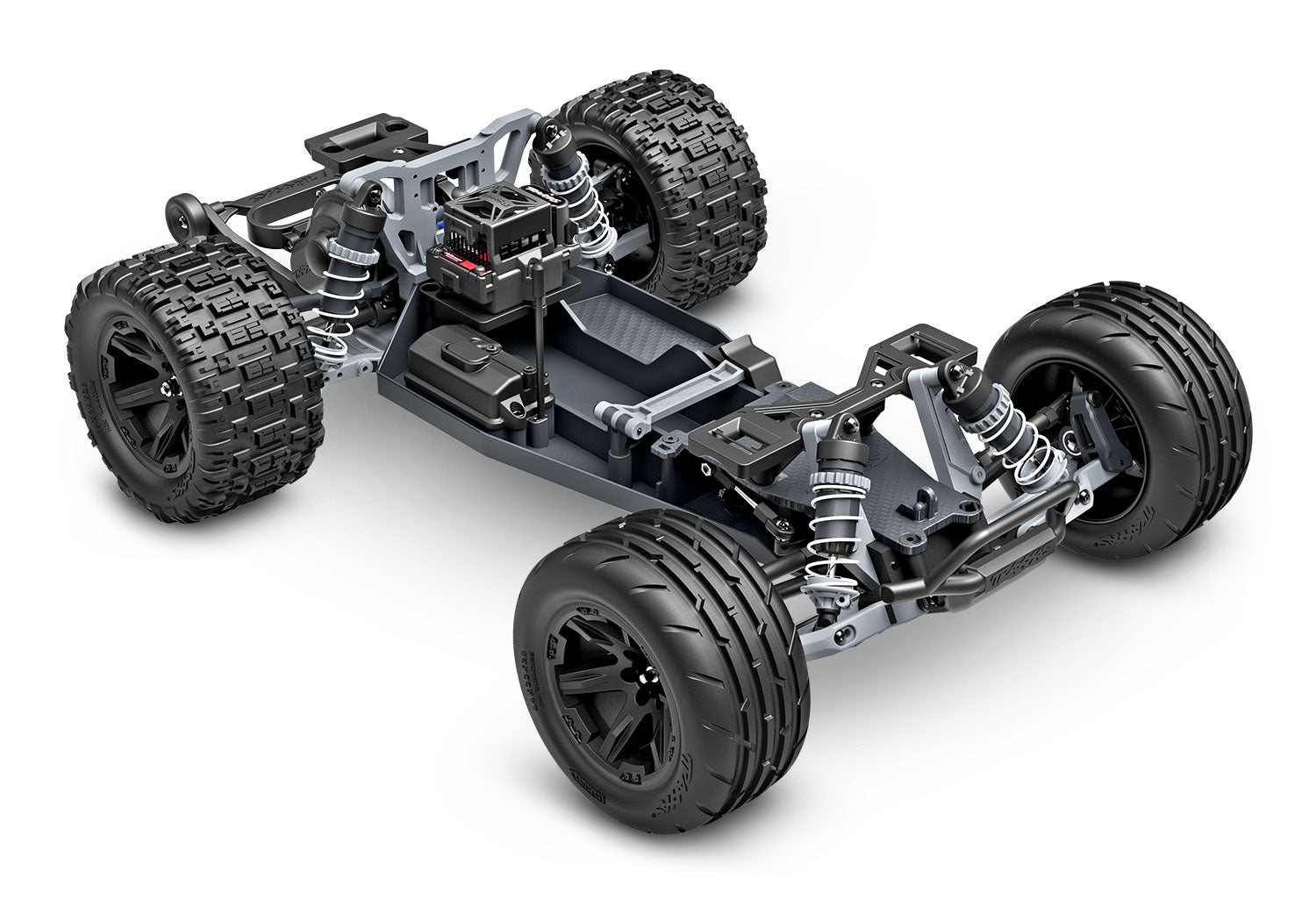 Traxxas 37454-4 Rustler 2WD Brushless Stadium Truck Orange