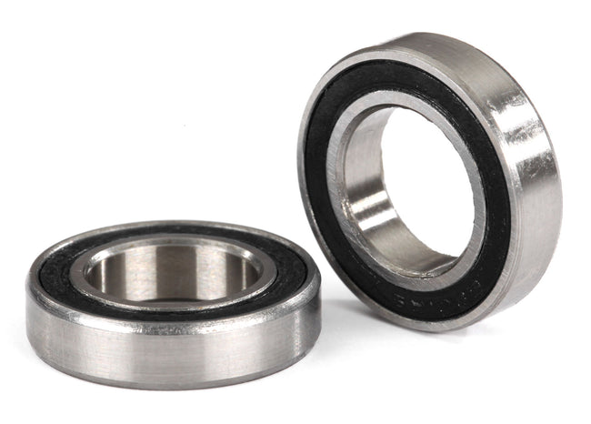 5101A Ball bearings, black rubber sealed (12x21x5mm)