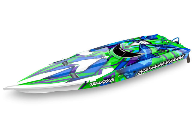 57076-4 Spartan Brushless 36 Inch RC Race Boat Green