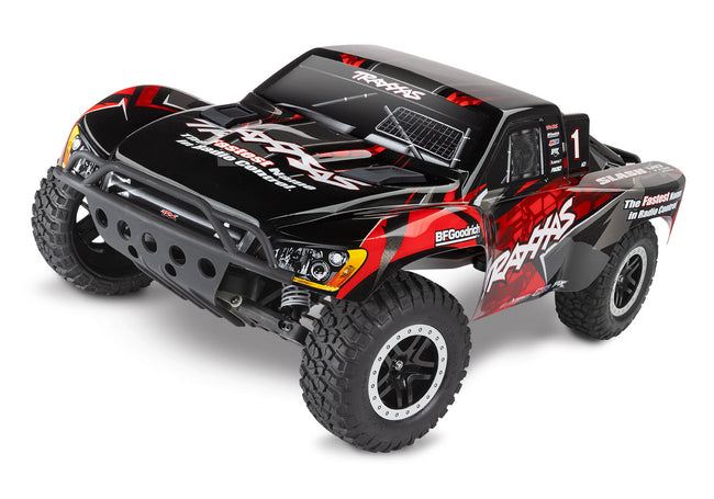 58276-74 Slash VXL 1/10 scale 2WD short course truck Red Clipless Body