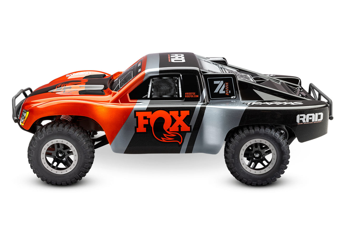 58276-74 Slash VXL 1/10 scale 2WD short course truck Fox Clipless Body