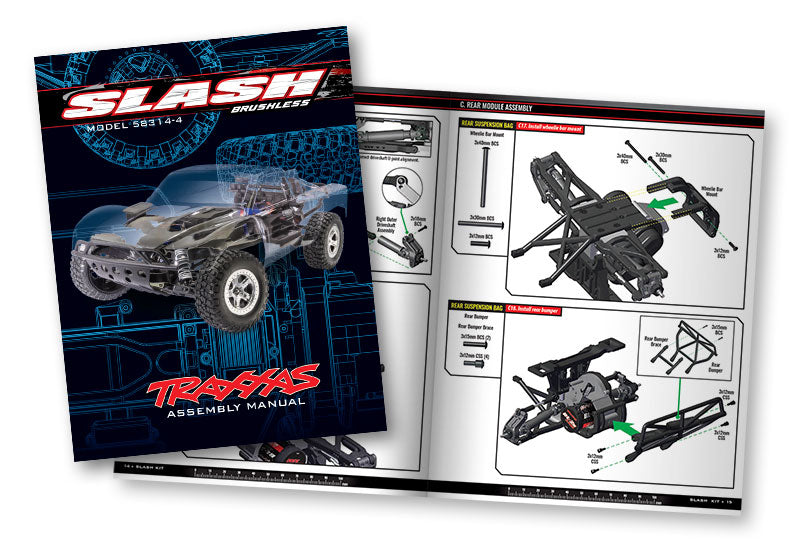 58314-4-R5 Slash® 2WD Brushless Unassembled Kit