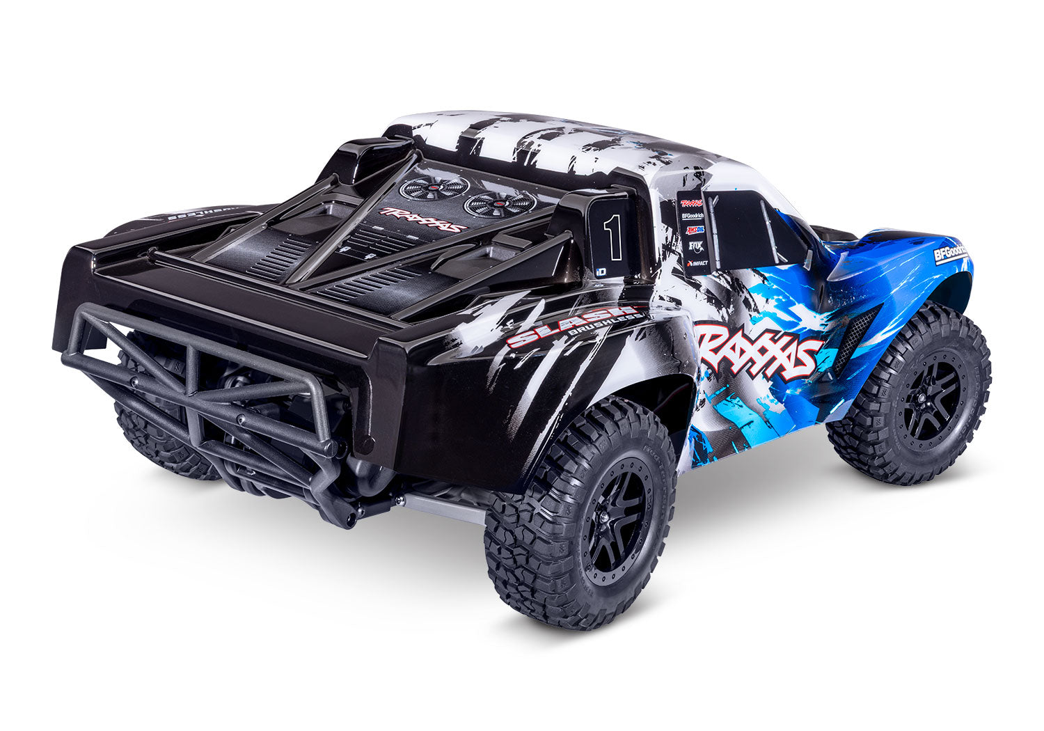Traxxas 58434-4 Slash 2WD Brushless BLUE – Superstition Hobbies