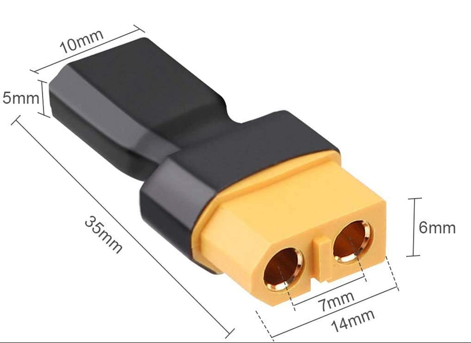 XT60 Female to XT30 Male Adapter