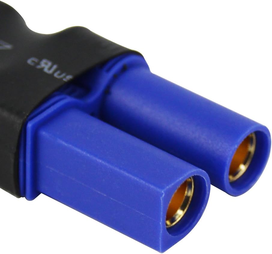 Battery Adapter Male XT60 to Female EC5 connector