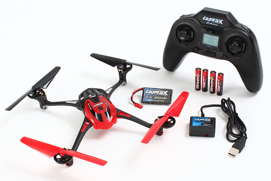 6608 Traxxas LaTrax Alias Quadcopter – Ready-to-Fly, Red
