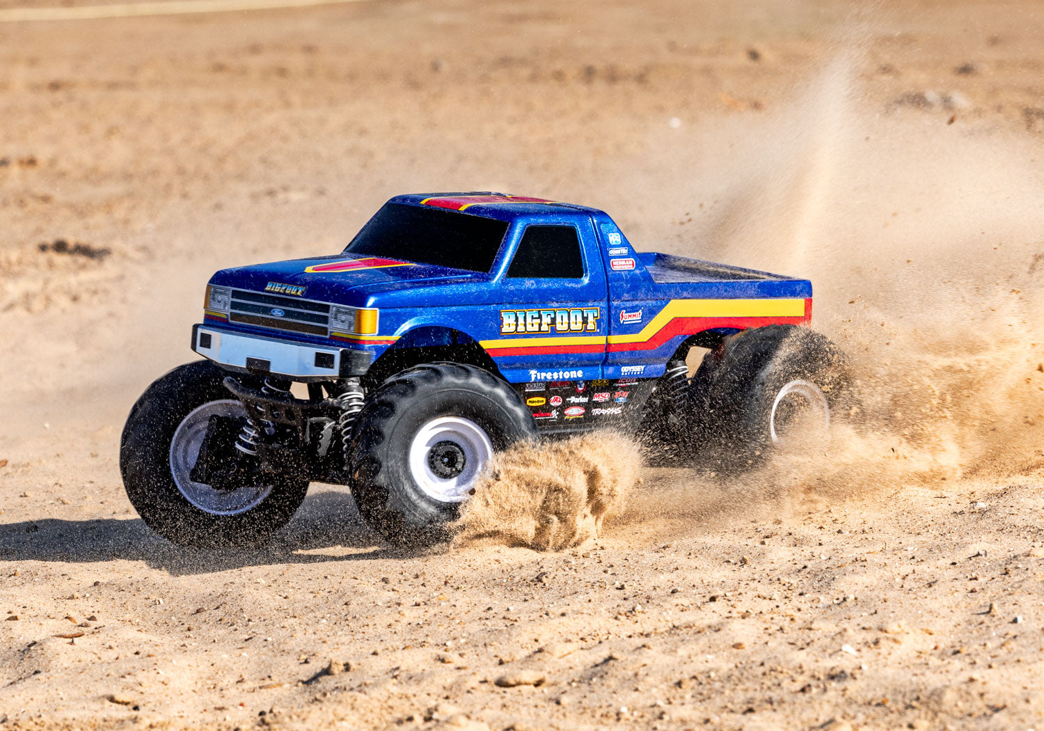 67134-4 Traxxas Bigfoot® 4X4 Monster Truck – BL-2s Brushless Ready