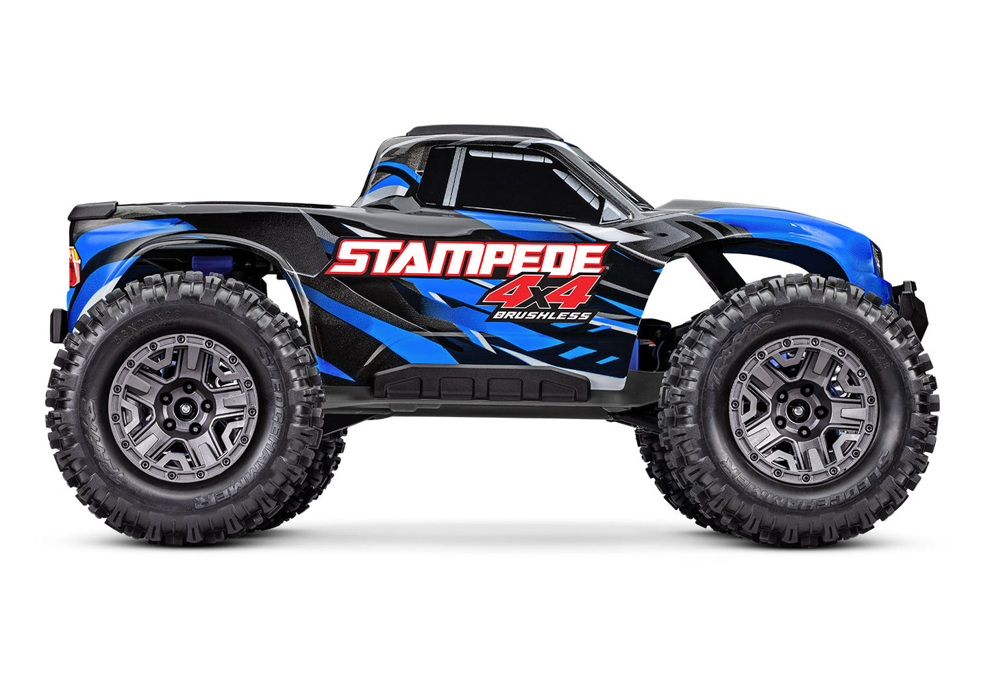 67154-4 Stampede 4X4 BL-2s: 1/10 Scale 4WD Monster Truck Blue